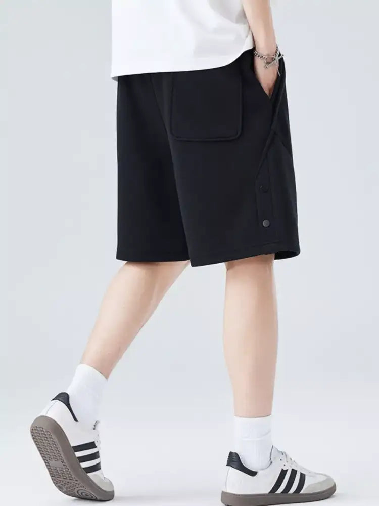 Men’s Plus Size Casual Comfort Drawstring Shorts