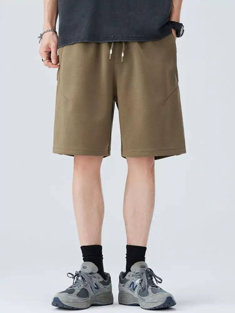 Men’s Plus Size Casual Comfort Drawstring Shorts