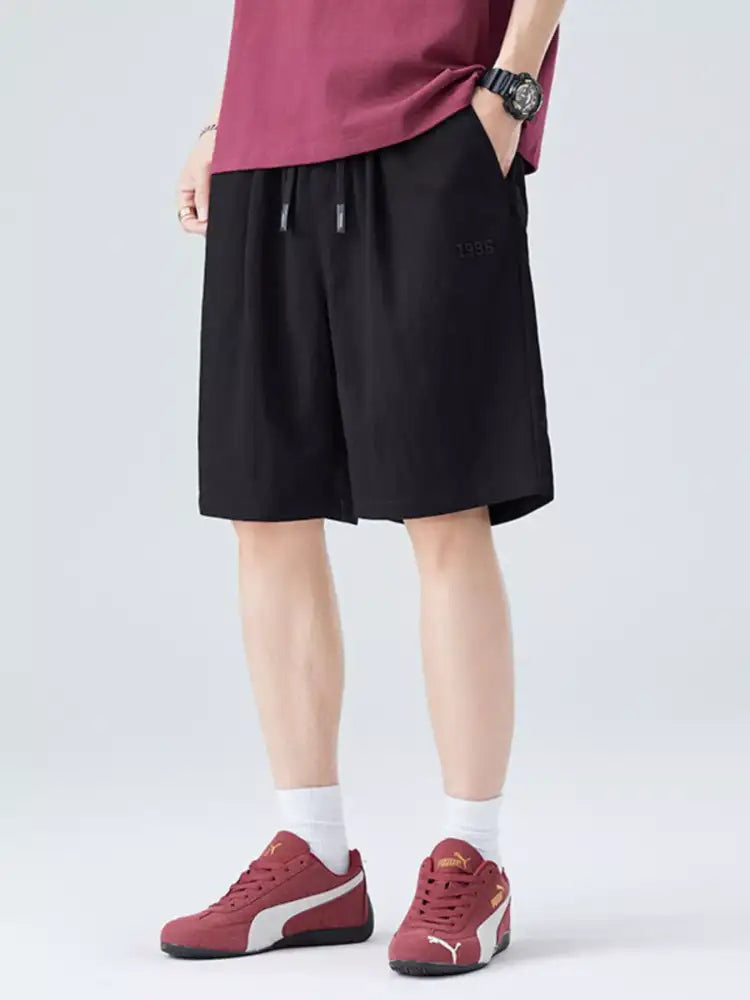 Men’s Plus Size Casual Drawstring Lightweight Shorts