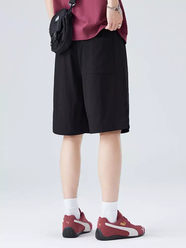 Men’s Plus Size Casual Drawstring Lightweight Shorts