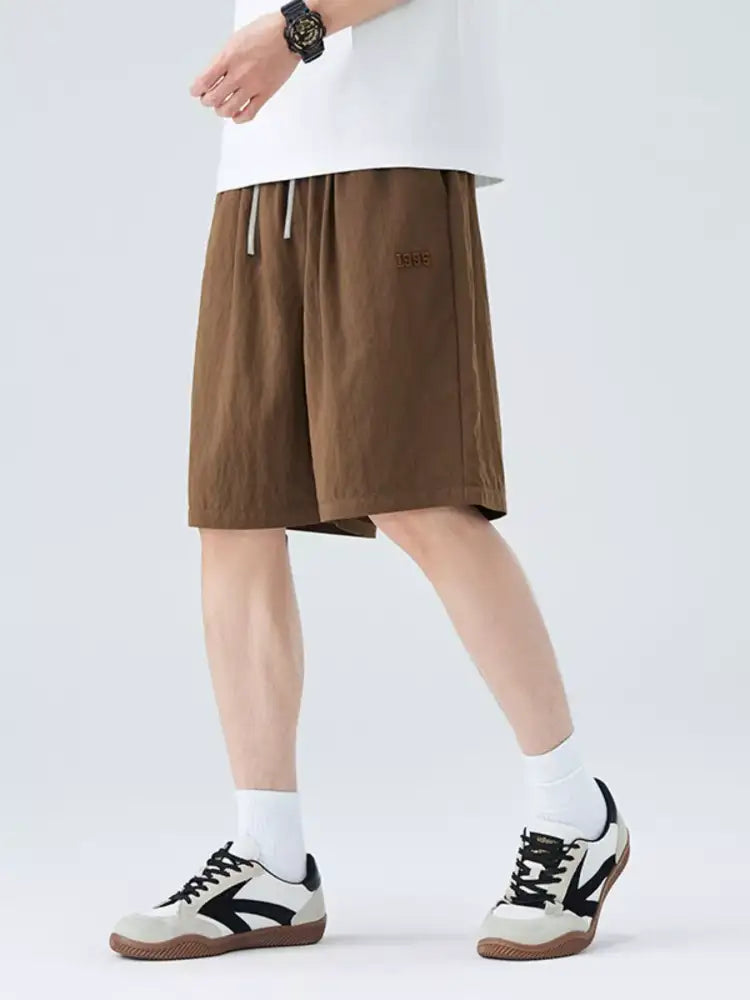 Men’s Plus Size Casual Drawstring Lightweight Shorts