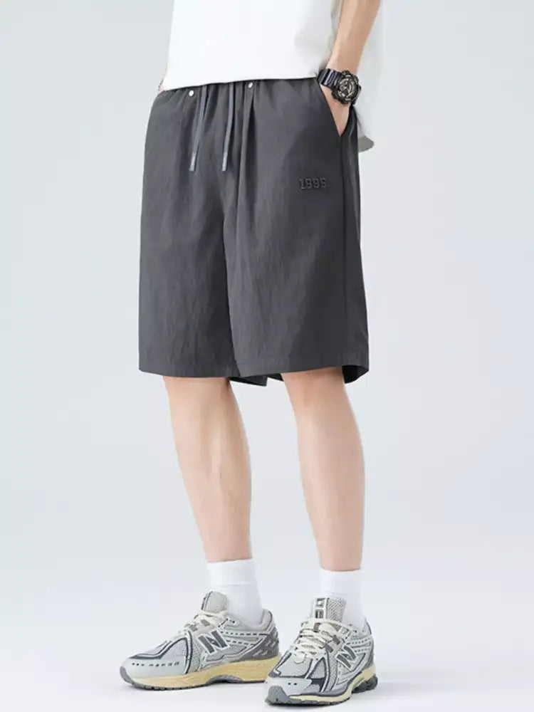 Men’s Plus Size Casual Drawstring Lightweight Shorts