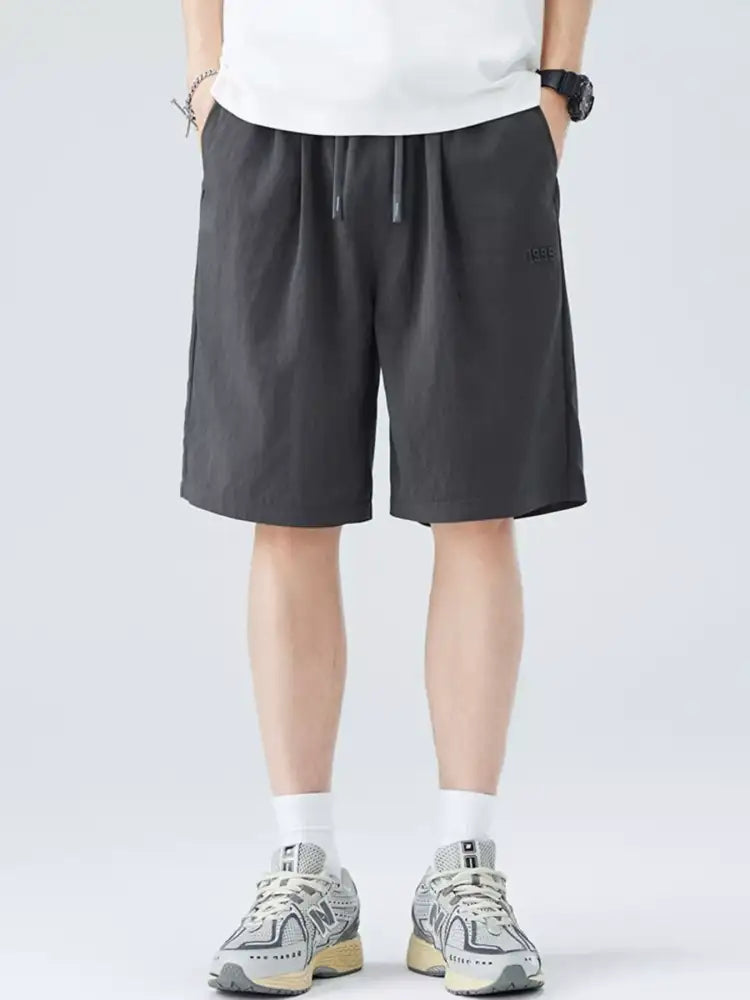 Men’s Plus Size Casual Drawstring Lightweight Shorts