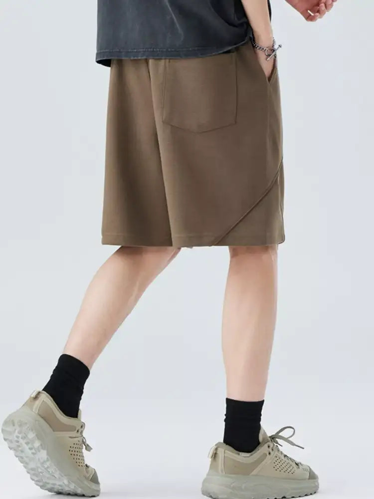 Men’s Plus Size Casual Drawstring Shorts