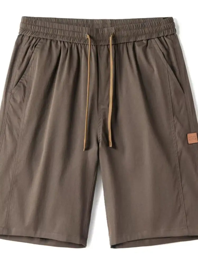 Men’s Plus Size Casual Drawstring Shorts