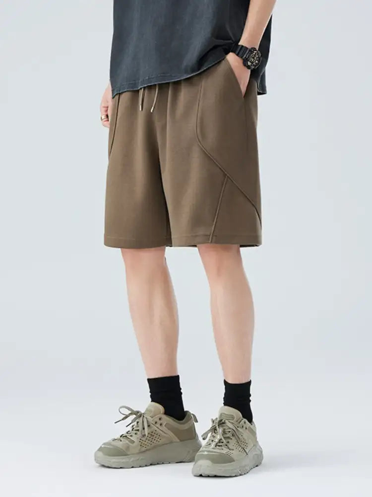 Men’s Plus Size Casual Drawstring Shorts