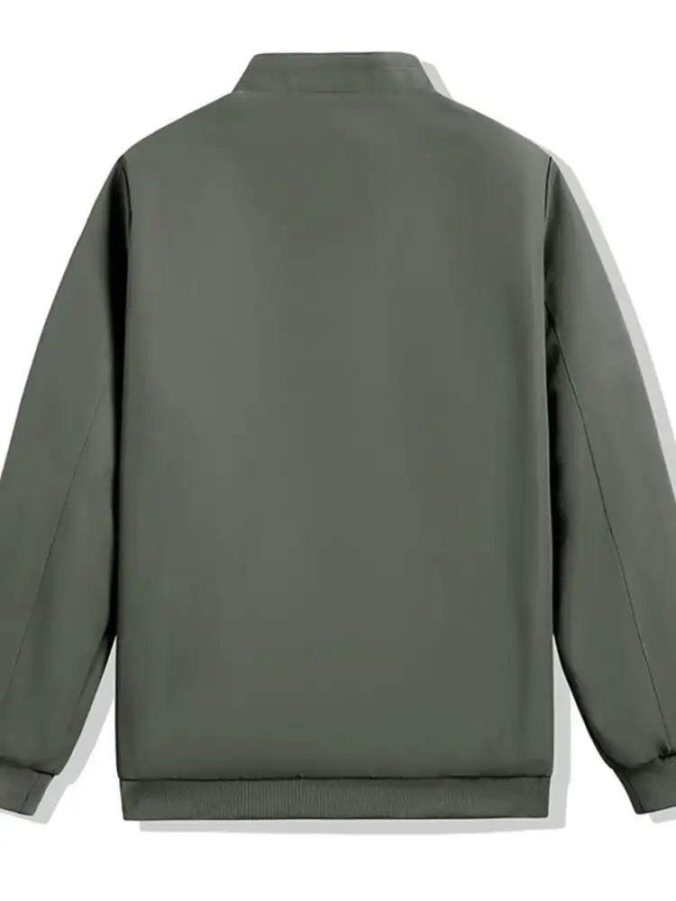 Men’s Plus Size Casual Lightweight Zip Up Jacket