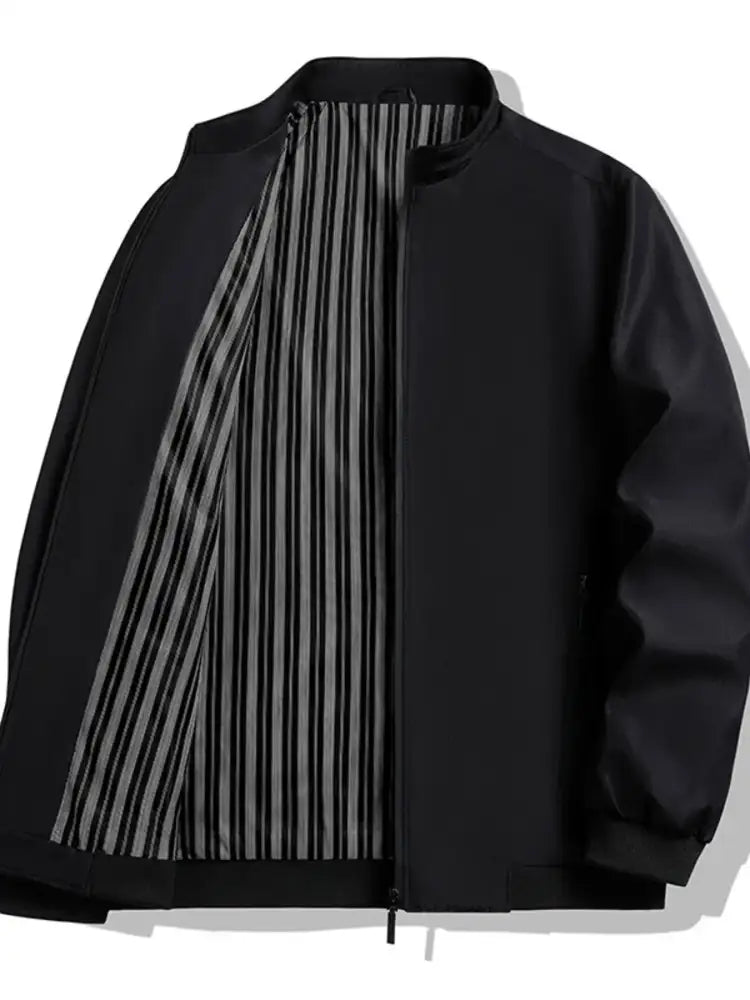 Men’s Plus Size Casual Lightweight Zip Up Jacket