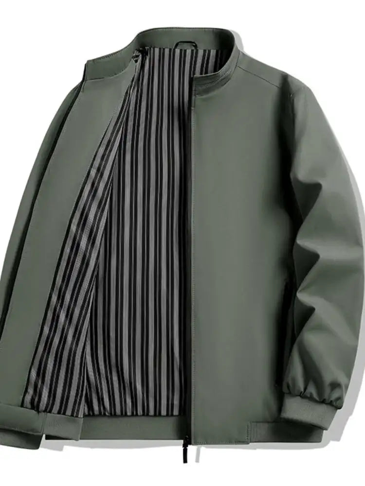 Men’s Plus Size Casual Lightweight Zip Up Jacket
