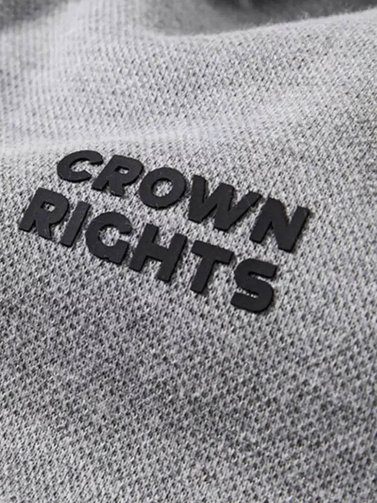 Men’s Plus Size Collared Neck Long Sleeve Polo