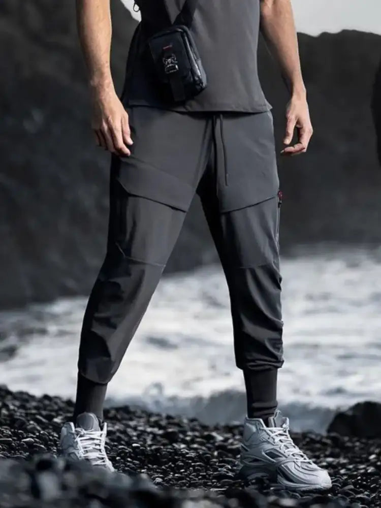 Men’s Plus Size Drawstring Active Pants