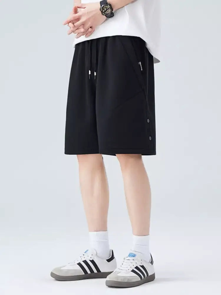 Men’s Plus Size Drawstring Casual Shorts