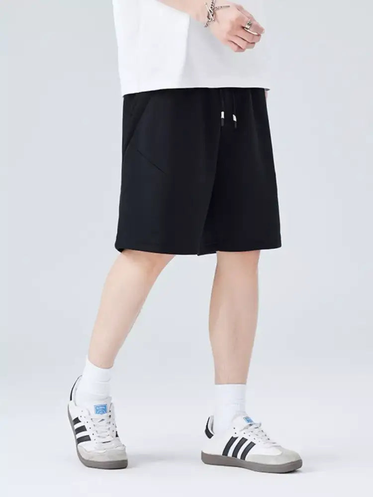 Men’s Plus Size Drawstring Casual Shorts
