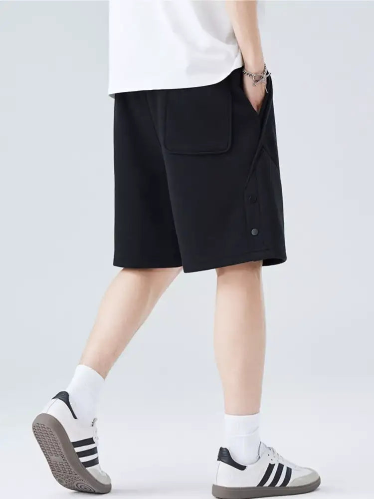 Men’s Plus Size Drawstring Casual Shorts