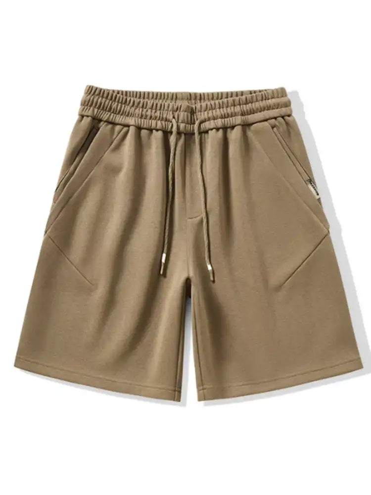 Men’s Plus Size Drawstring Casual Shorts