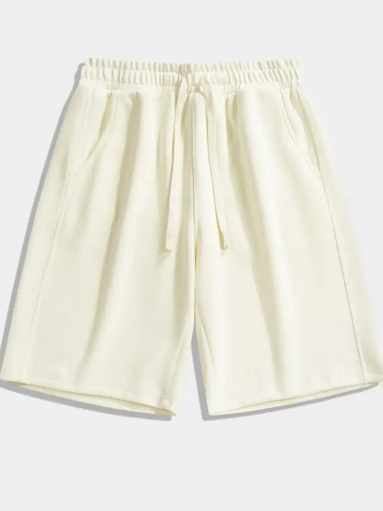 Men’s Plus Size Drawstring Casual Shorts