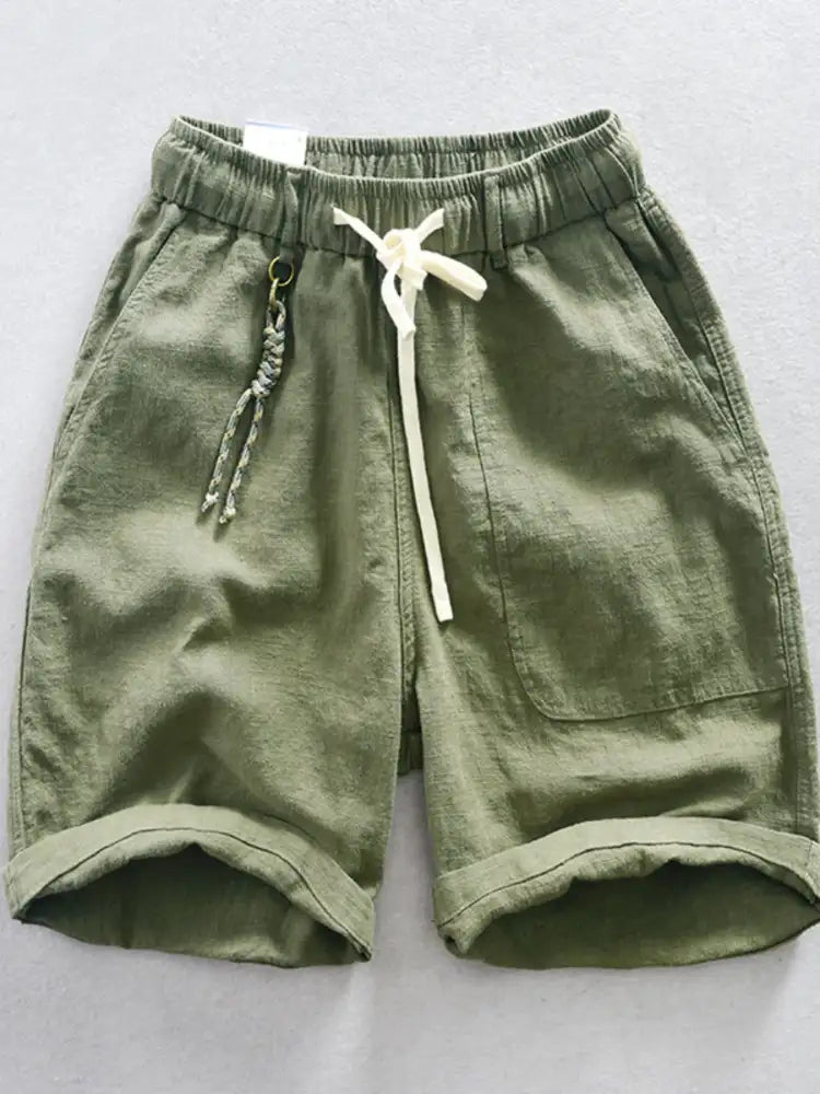 Men’s Plus Size Drawstring Casual Shorts