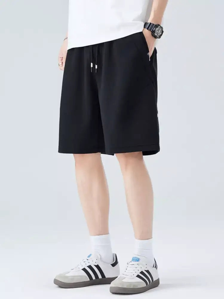 Men’s Plus Size Drawstring Casual Shorts