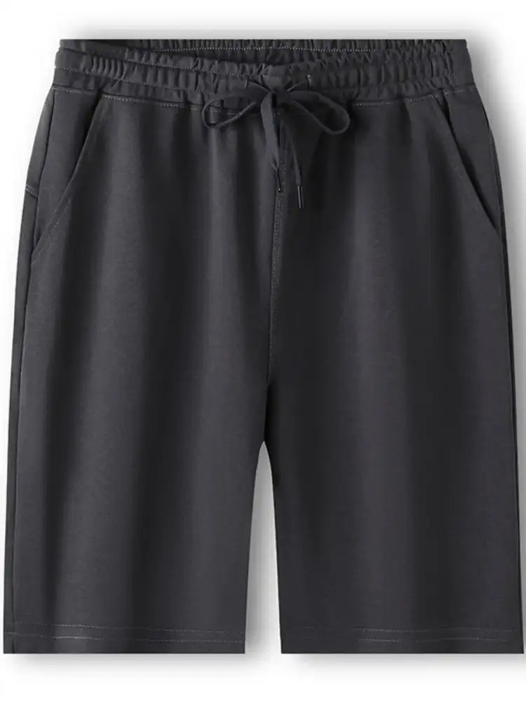 Men’s Plus Size Drawstring Casual Shorts