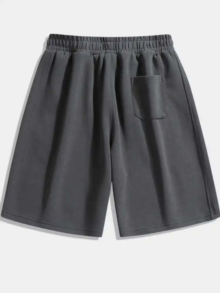 Men’s Plus Size Drawstring Casual Shorts