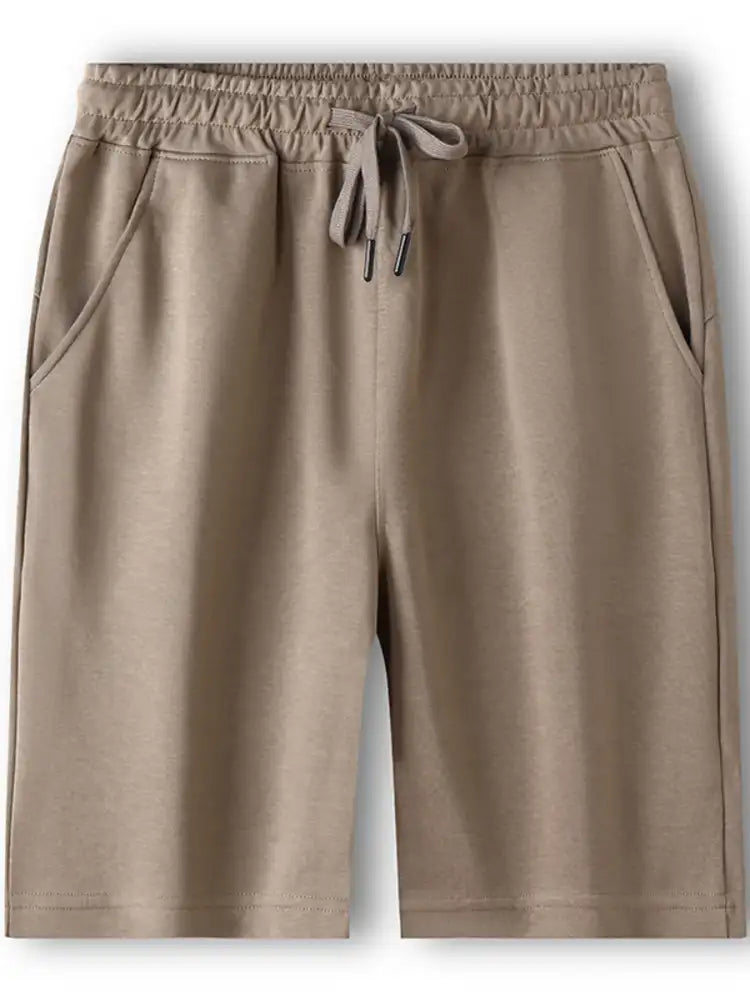 Men’s Plus Size Drawstring Casual Shorts