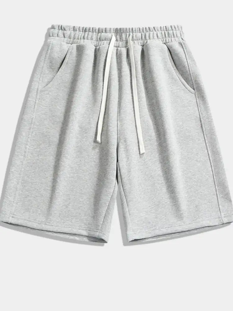 Men’s Plus Size Drawstring Casual Shorts