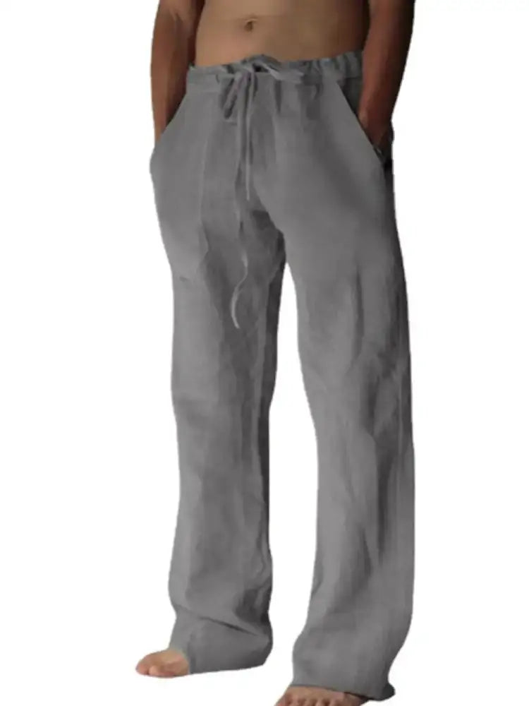 Men’s Plus Size Drawstring Loose Fit Pants