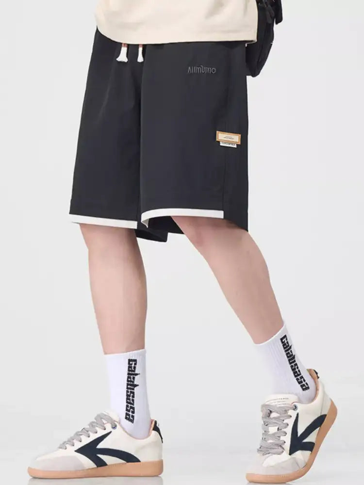 Men’s Plus Size Drawstring Loose Fit Shorts