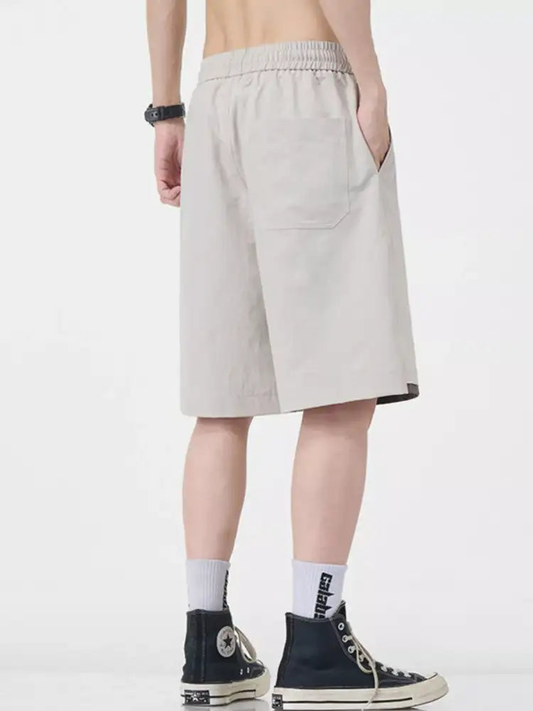 Men’s Plus Size Drawstring Loose Fit Shorts