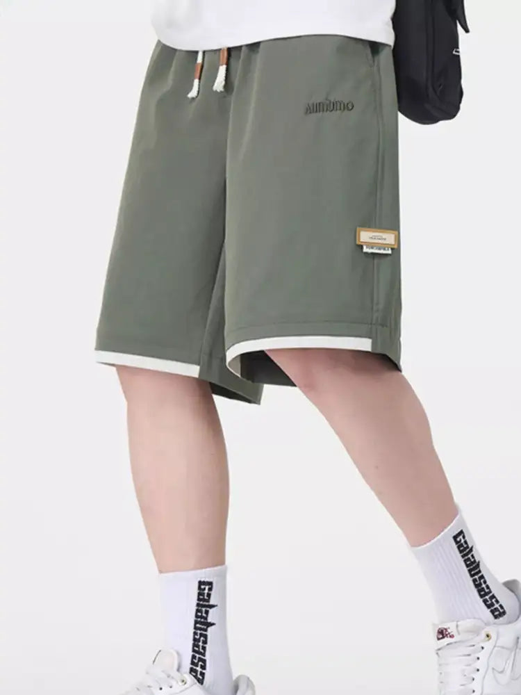 Men’s Plus Size Drawstring Loose Fit Shorts