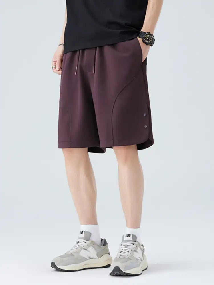 Men’s Plus Size Drawstring Loose Fit Shorts