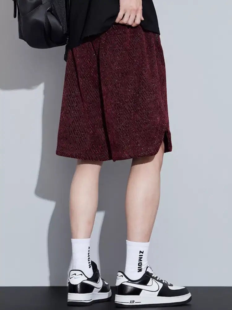 Men’s Plus Size Drawstring Loose Fit Shorts