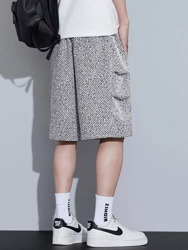 Men’s Plus Size Drawstring Loose Fit Shorts