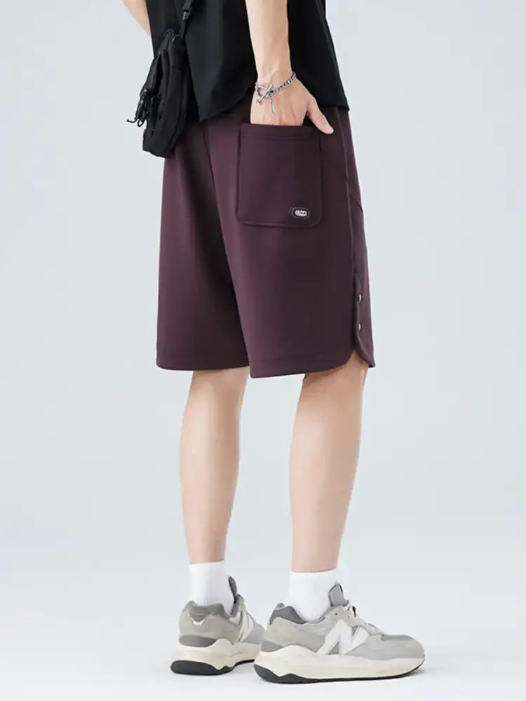 Men’s Plus Size Drawstring Loose Fit Shorts