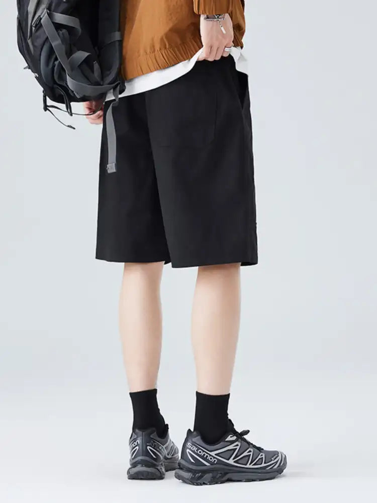 Men’s Plus Size Drawstring Loose Fit Shorts