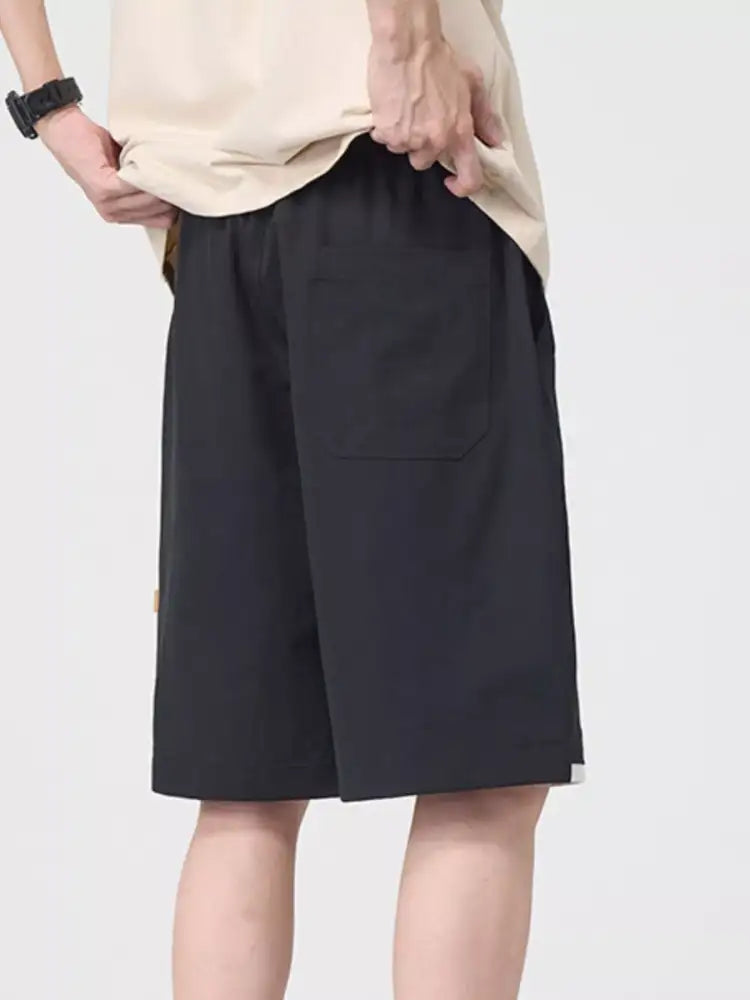 Men’s Plus Size Drawstring Loose Fit Shorts