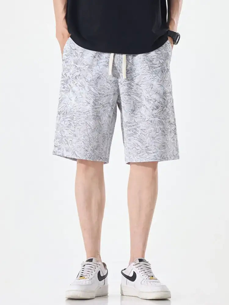 Men’s Plus Size Drawstring Loose Fit Shorts