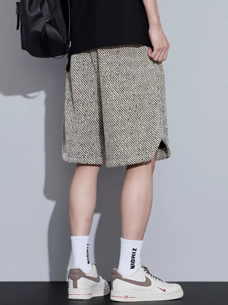 Men’s Plus Size Drawstring Loose Fit Shorts