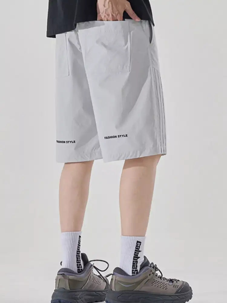 Men’s Plus Size Drawstring Loose Fit Shorts