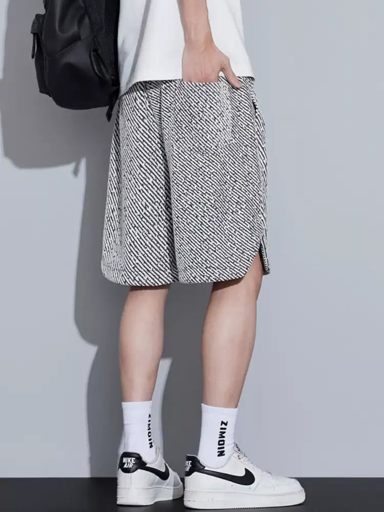 Men’s Plus Size Drawstring Loose Fit Shorts