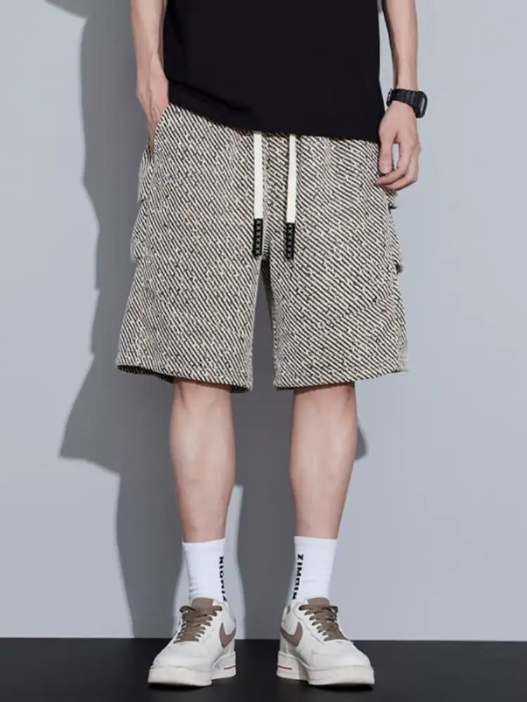 Men’s Plus Size Drawstring Loose Fit Shorts