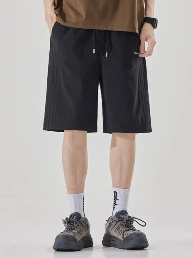 Men’s Plus Size Drawstring Loose Fit Shorts