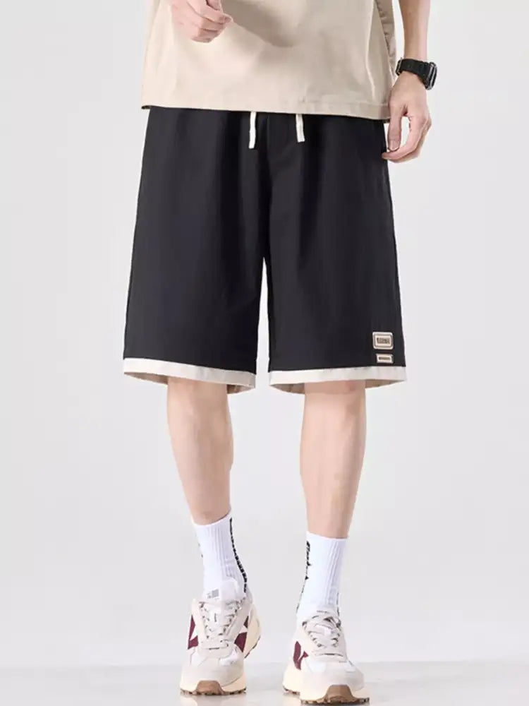 Men’s Plus Size Drawstring Loose Fit Shorts