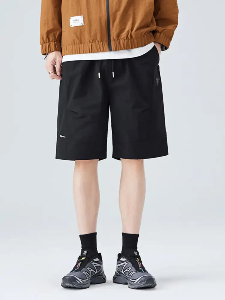 Men’s Plus Size Drawstring Loose Fit Shorts