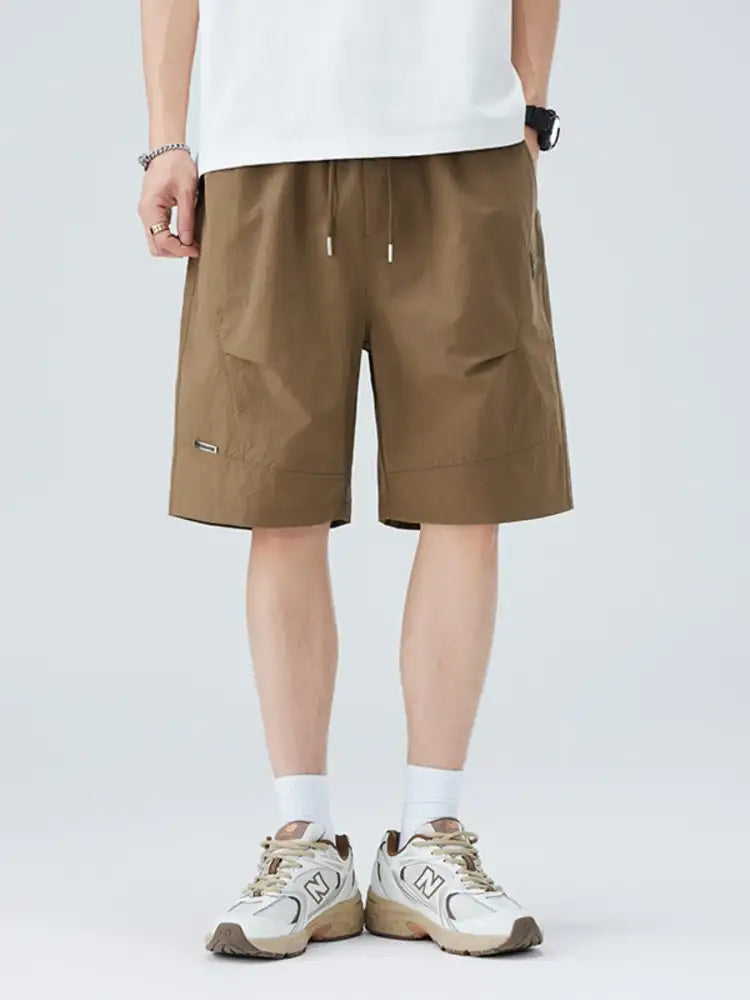Men’s Plus Size Drawstring Loose Fit Shorts