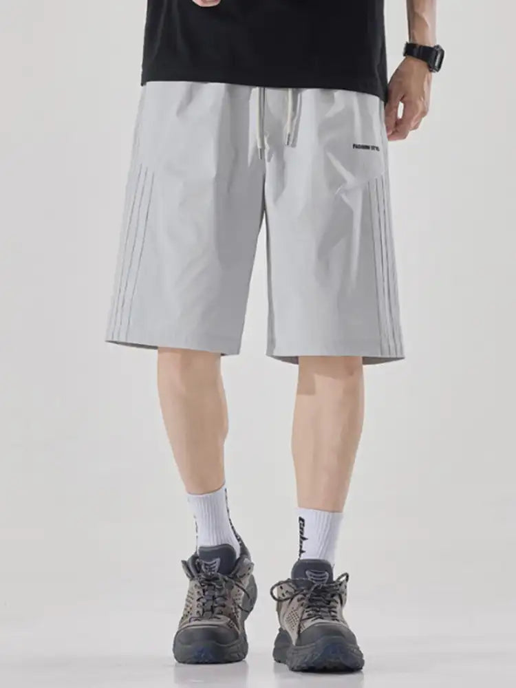 Men’s Plus Size Drawstring Loose Fit Shorts