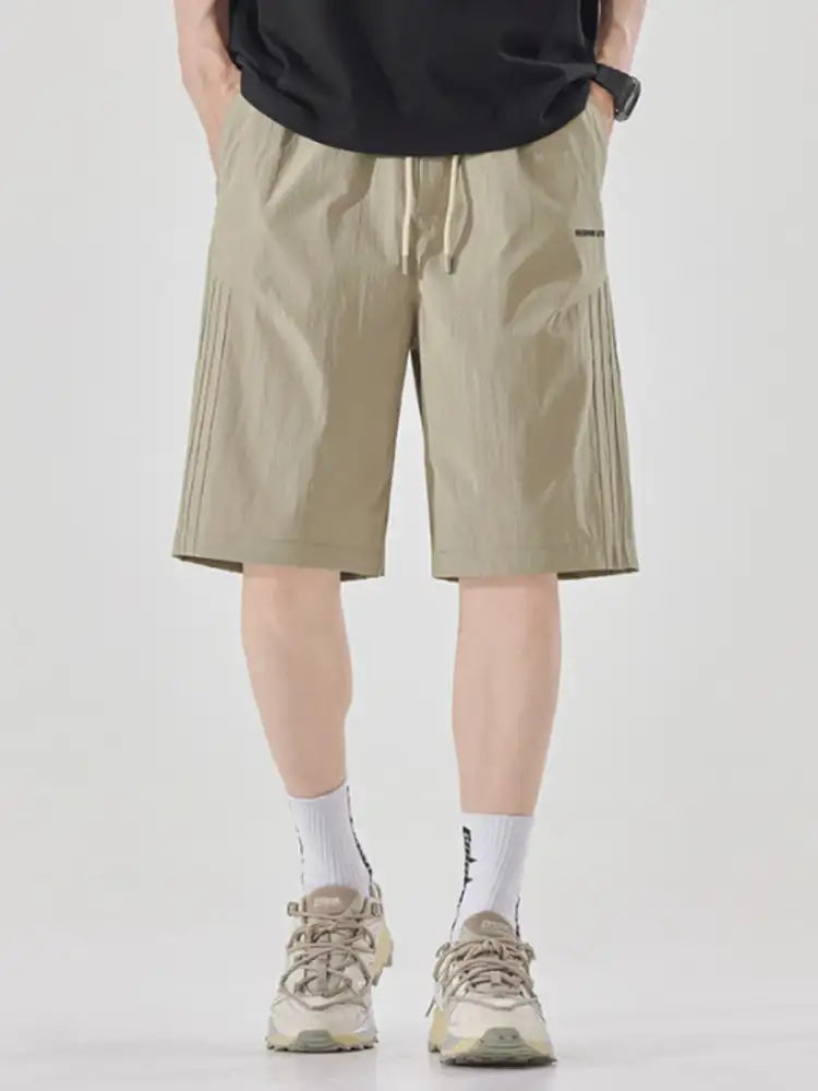 Men’s Plus Size Drawstring Loose Fit Shorts