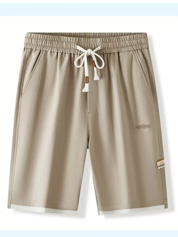 Men’s Plus Size Drawstring Loose Fit Shorts