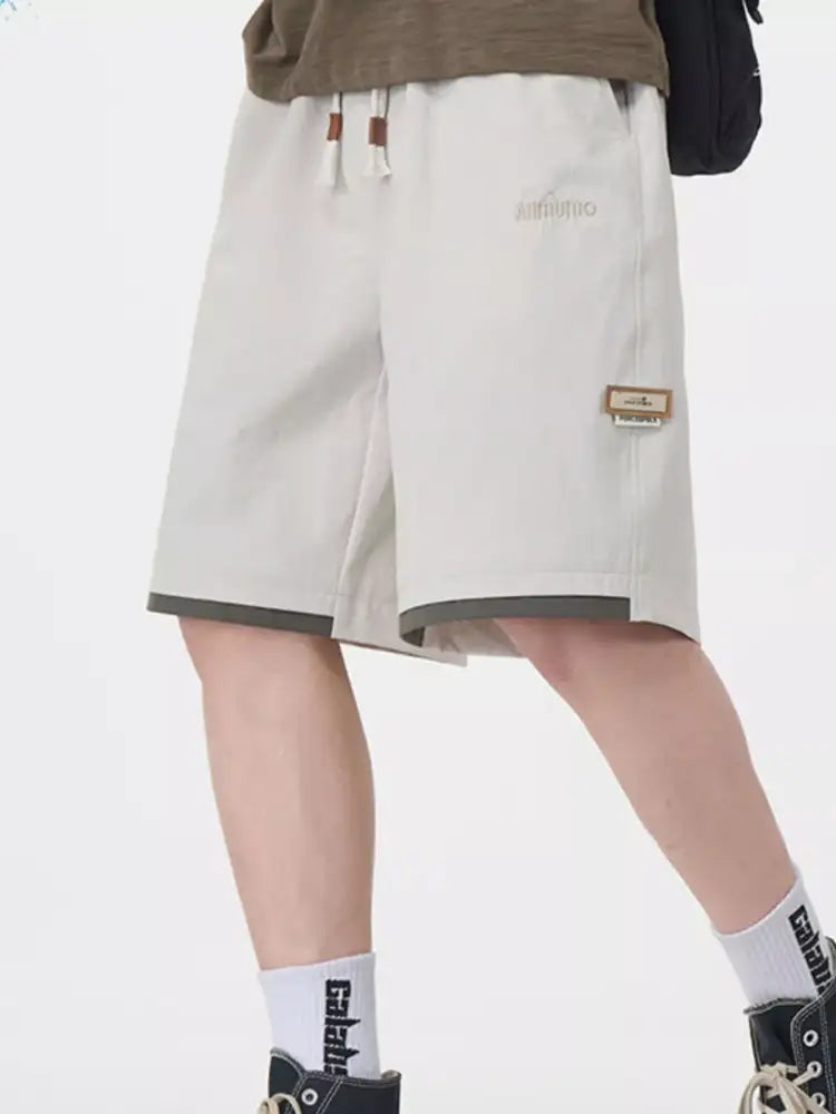 Men’s Plus Size Drawstring Loose Fit Shorts