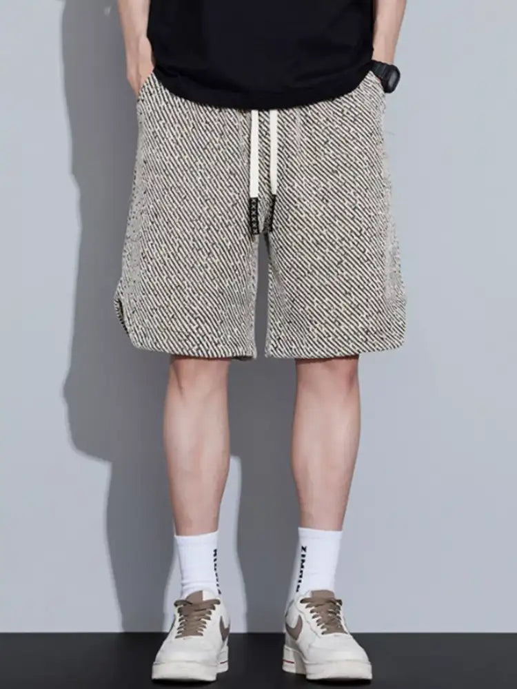 Men’s Plus Size Drawstring Loose Fit Shorts